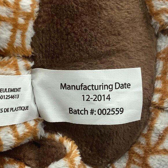 The Petting Zoo Plush Sea Squid Toy 18" Ocean Brown Orange Soft Cuddle Buddy - Picture 4 of 6